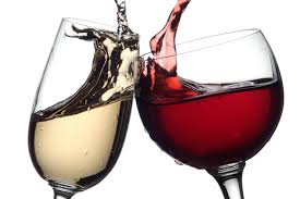 two glasses of fine wine